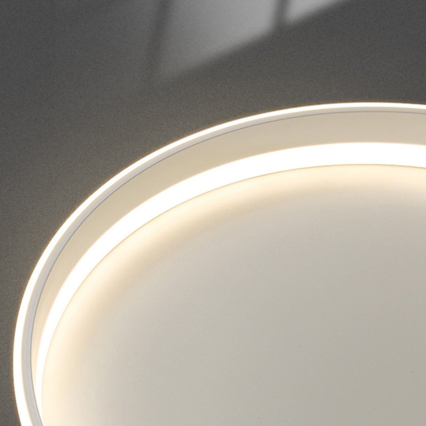 Ailiebe Design® LED-Deckenleuchte Dimmbar mit Fernbedienung mit Memory Funktion Modern Elegant Durchmesser 40cm Rund Milchweiß ADLEDD025