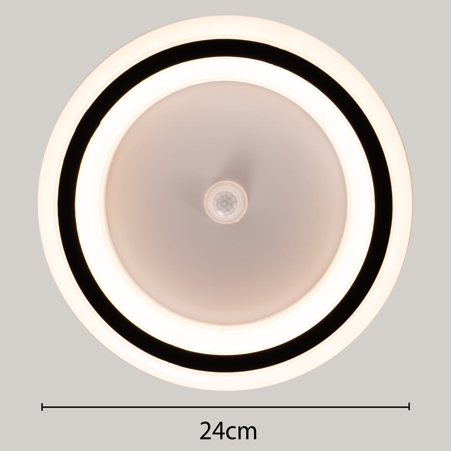 Ailiebe Design® LED-Deckenleuchte mit Bewegungsmelder Warmweiß für Flur Diele Treppe Keller AILIEBE011