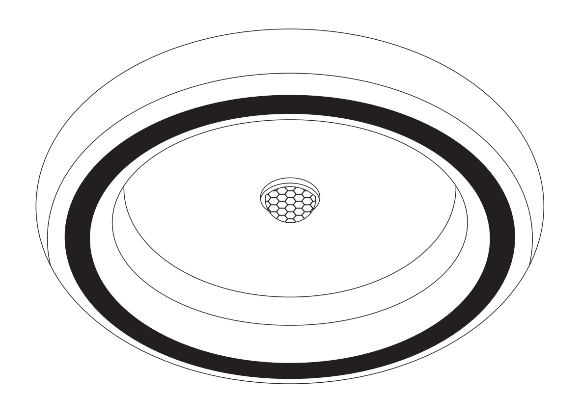 Ailiebe Design® LED-Deckenleuchte mit Bewegungsmelder Warmweiß für Flur Diele Treppe Keller AILIEBE011