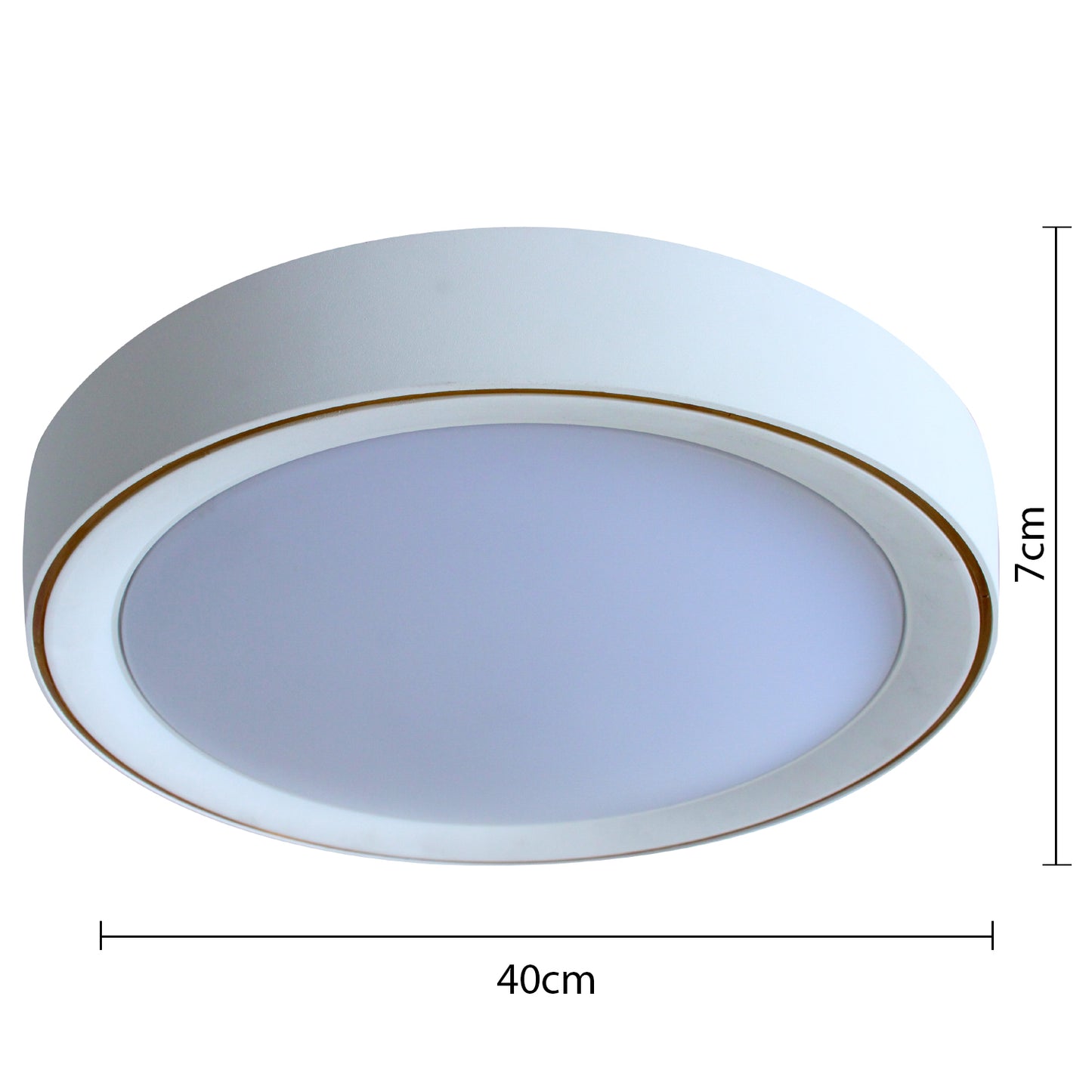 Ailiebe Design® LED-Deckenleuchte Dimmbar mit Fernbedienung mit Memory Funktion Durchmesser 40cm AILIEBE025